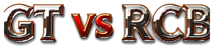 gt vs rcb logo